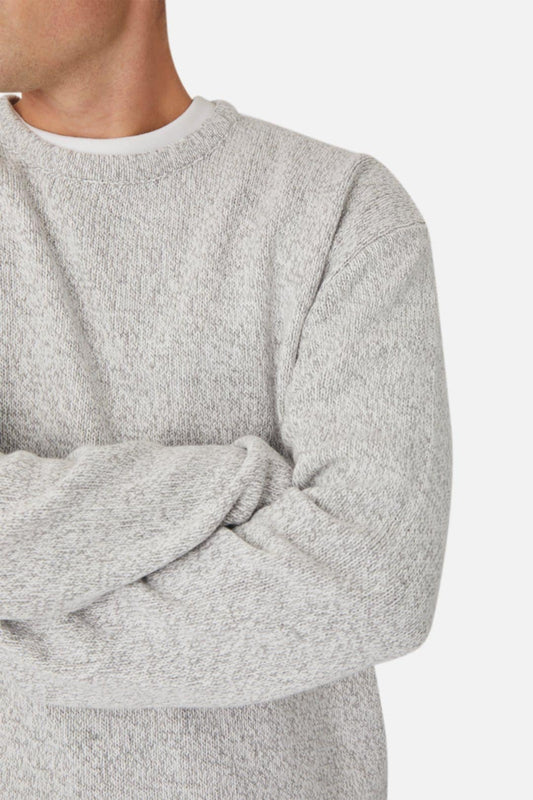 The Hacienda Knit - Grey/Off White