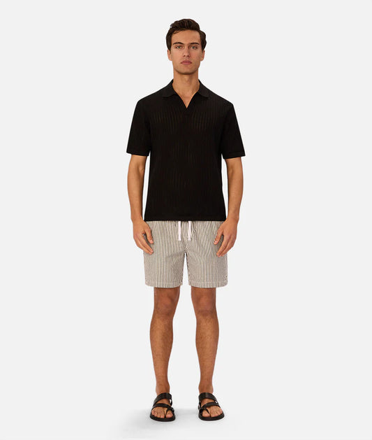 The New Southwest Short - Dark Teal/White