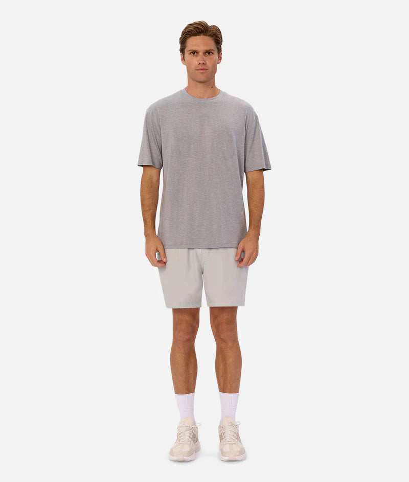 The Freeman Athletic Tee - Steel Marle