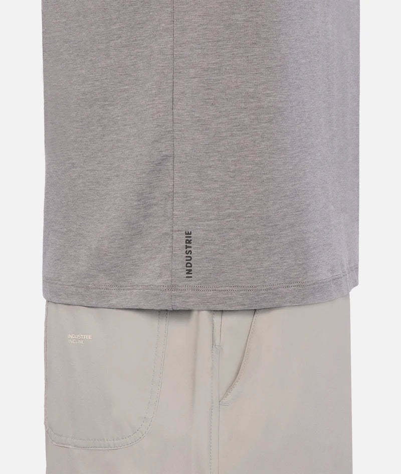 The Freeman Athletic Tee - Steel Marle