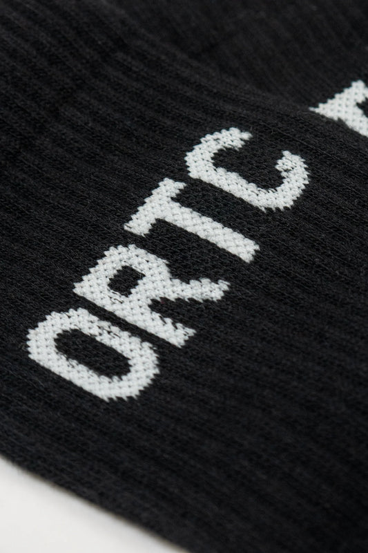 ORTC Ribbed Sock Black