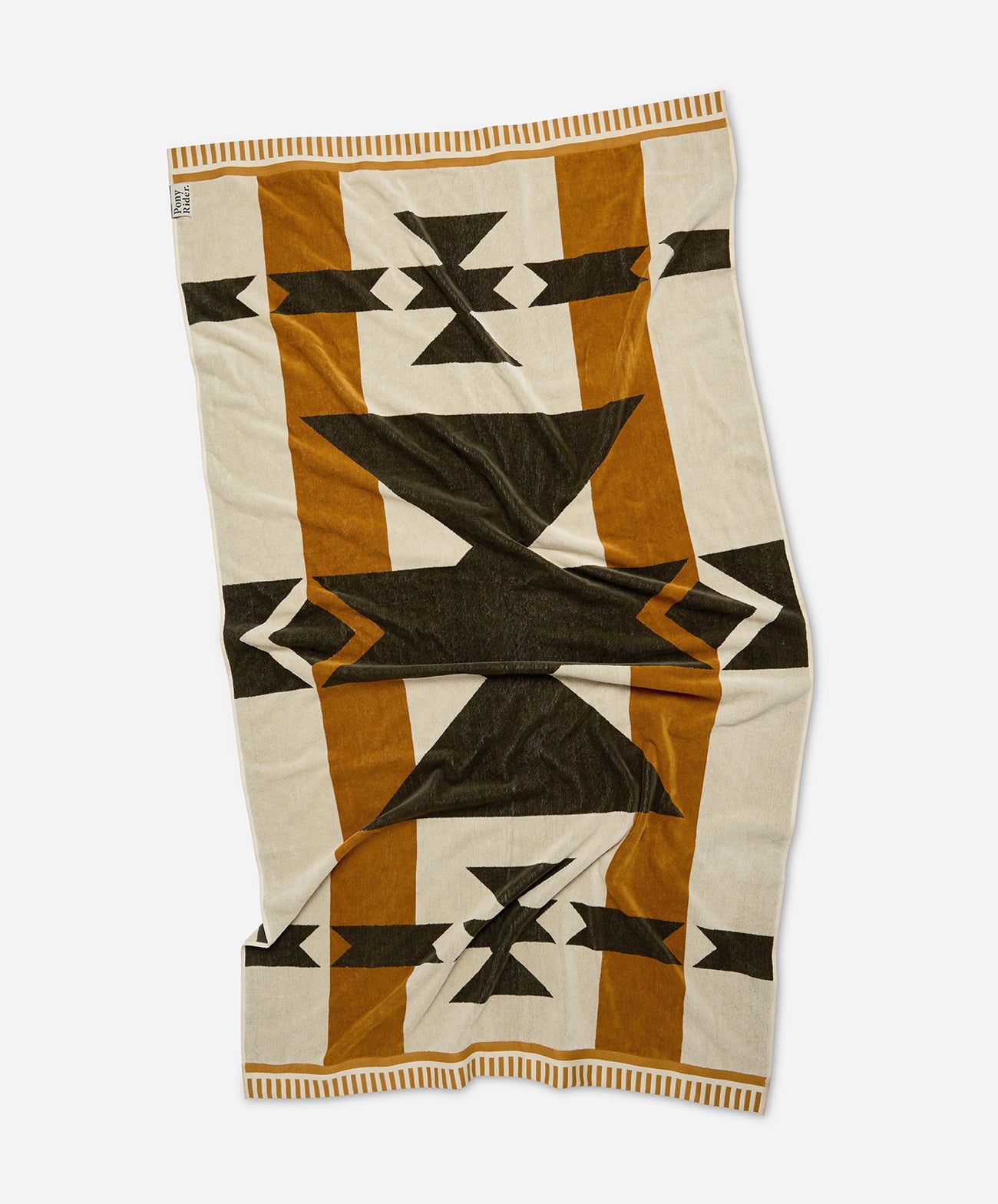 Rocky Mountain Large Towel | Natural / Khaki