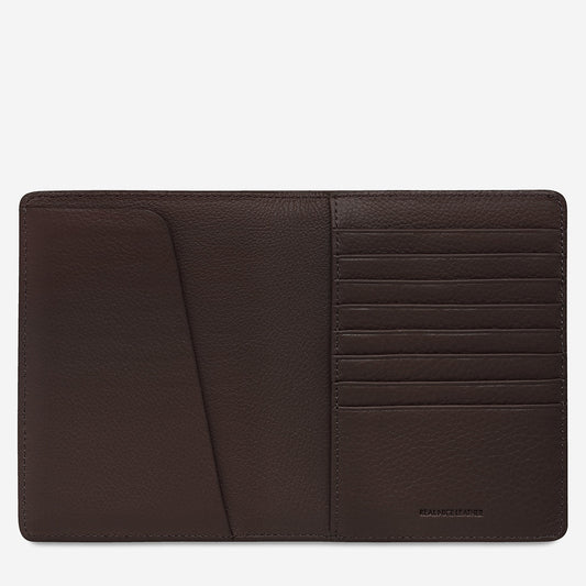 In Transit Passport Wallet - Cocoa