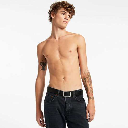 Getting Real Belt - Black/Silver