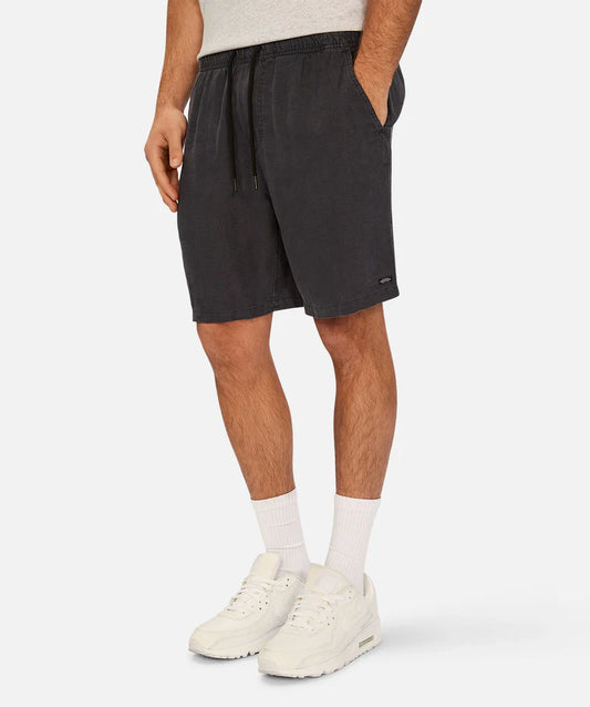 The Marina Linen Short - Dark Navy