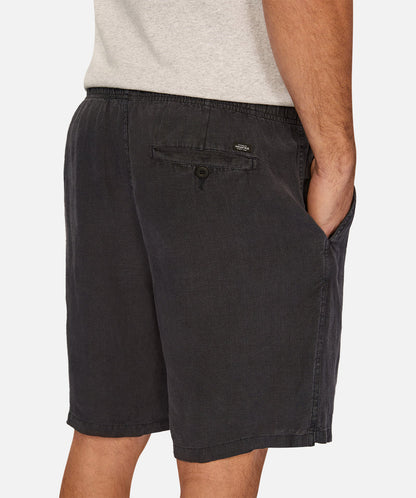 The Marina Linen Short - Dark Navy