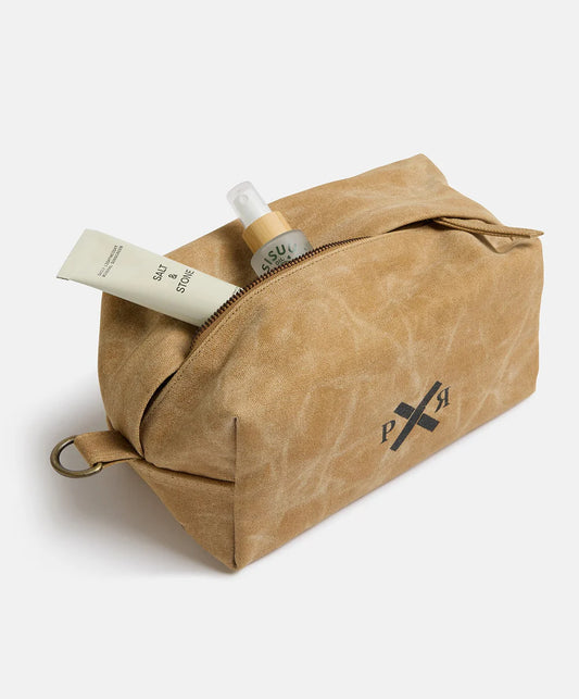 Slow Road Duffle Toiletry Bag | Clay