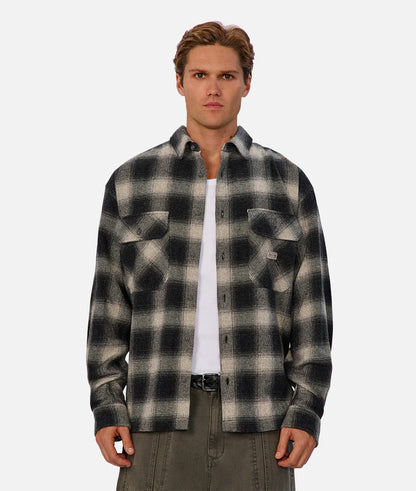 The Alameda L/S Shirt - Charcoal Grey