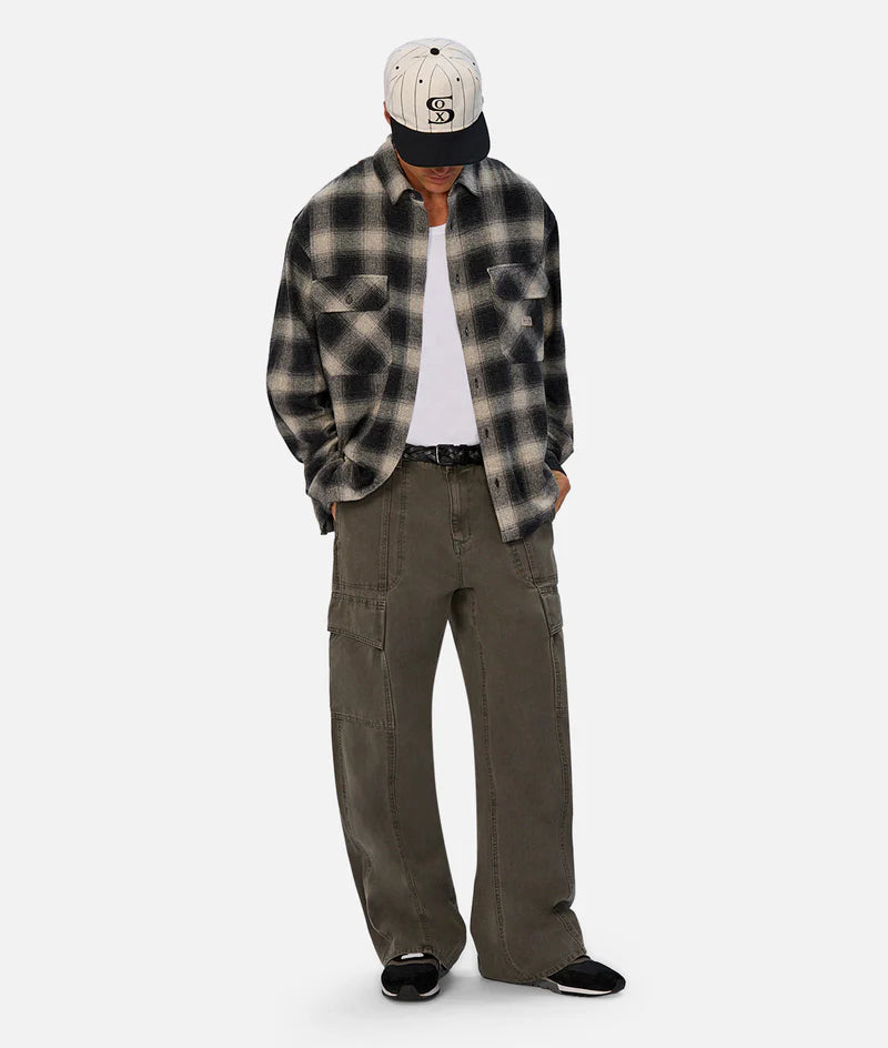 The Alameda L/S Shirt - Charcoal Grey