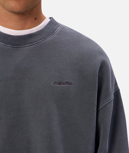 The New Del Sur Washed Sweat - Washed Cadet