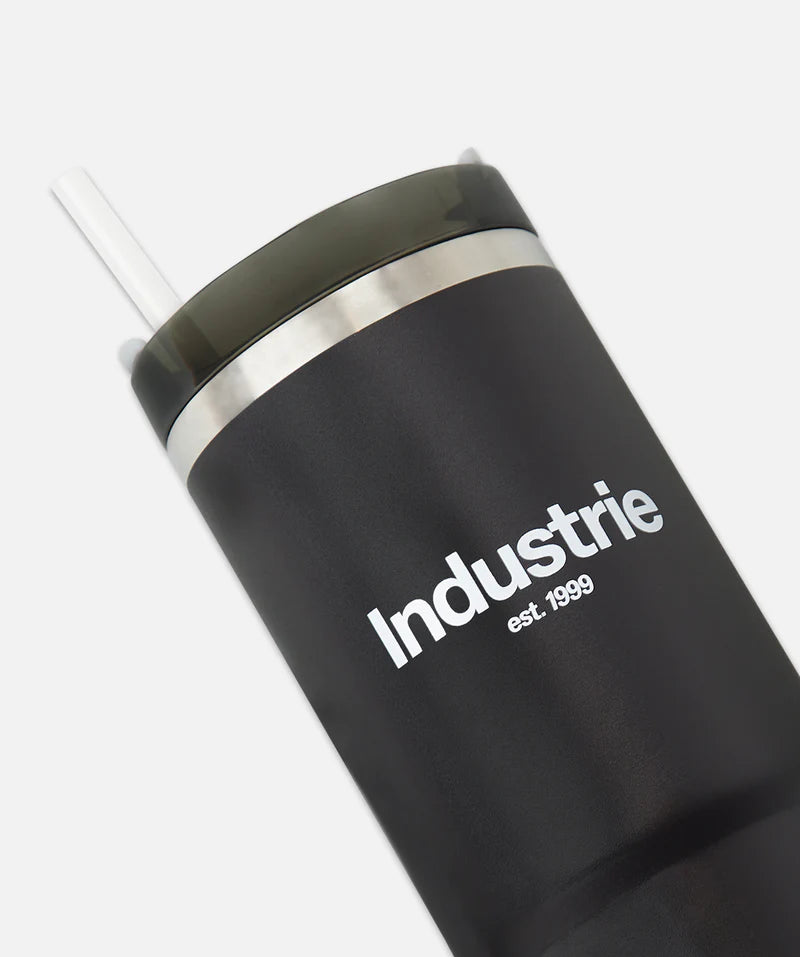 The Paglia Water Bottle - Black White