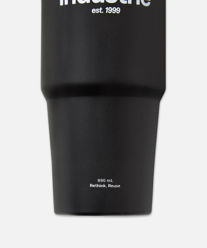 The Paglia Water Bottle - Black White