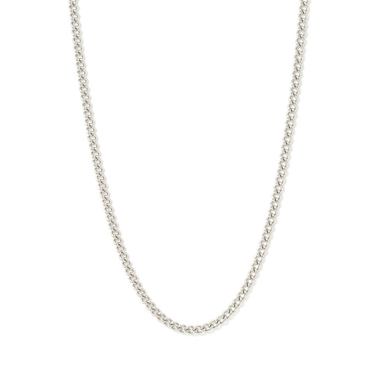 Miles Silver Men's Necklace
